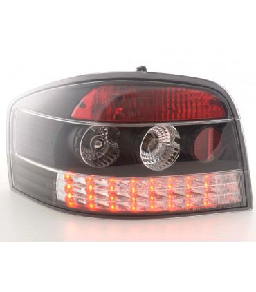 Luci posteriori - Kit fanali posteriori a LED Audi A3 type 8P 03-05 Nero...