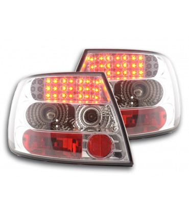 Fanali posteriori - Audi A4 Berlina Tipo B5 95-00 Set di fanali posteriori a LED cromati