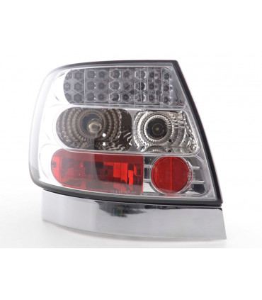 Fanali posteriori - Audi A4 Berlina Tipo B5 95-00 Set di fanali posteriori a LED cromati