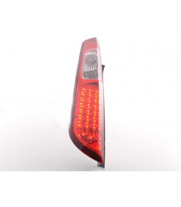 Fanali posteriori - Kit luci posteriori a LED Ford Focus 2 5 porte 04-07 trasparente / rosso…
