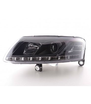 Fari - Luce diurna Luci di marcia diurna a LED Audi A6 tipo 4F 04-08 nere...