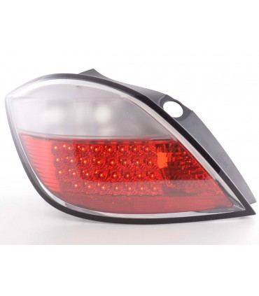 Fanali posteriori - Kit luci posteriori a LED Opel Astra H 5 porte 04- rosso / trasparente…