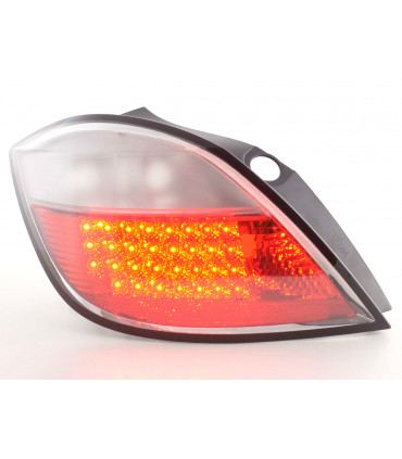 Fanali posteriori - Kit luci posteriori a LED Opel Astra H 5 porte 04- rosso / trasparente…