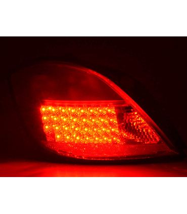 Fanali posteriori - Kit luci posteriori a LED Opel Astra H 5 porte 04- rosso / trasparente…