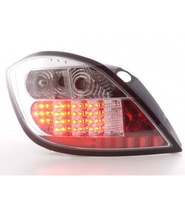 Feux arrières - Kit feux arrières LED Opel Astra H 5 portes 04- chrome…