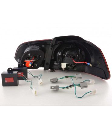 Fanali posteriori - Kit luci posteriori a LED VW Golf 6 tipo 1K 08 - nero / rosso…
