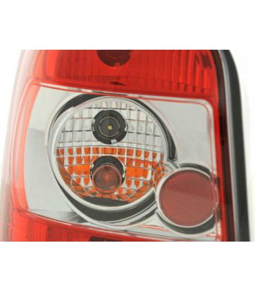 Feux arrières - Feux arrières set Audi A4 Avant type B5 95-00 rouge / blanc…