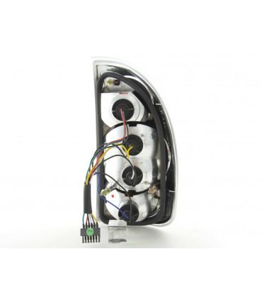 Luci posteriori - Kit luci posteriori Opel Corsa B 5 porte. 93-00 cromato…