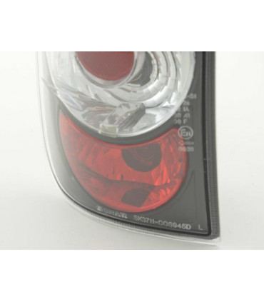 Luci posteriori - Kit luci posteriori Opel Corsa B 5 porte. 93-00 nero…