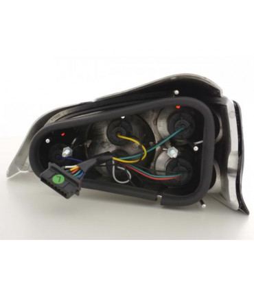 Feux arrières - Kit feux arrières Peugeot 106 type 1C 1A 96-03 chrome…