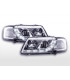 Fari - Fari diurni a LED Luci diurne a LED Audi A3 tipo 8L 96-00 cromato...