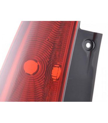 Fanali posteriori - Parti soggette ad usura fanale posteriore sinistro Opel Agila B 08- rosso /