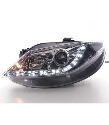 Phares - Phare Daylight LED feux de jour Seat Ibiza type 6J 08- chrome…