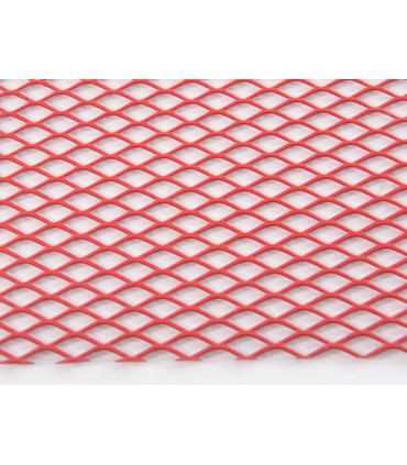 Altri - Griglia FK Racing 135x30cm Universale Rossa Tagliata Su Misura