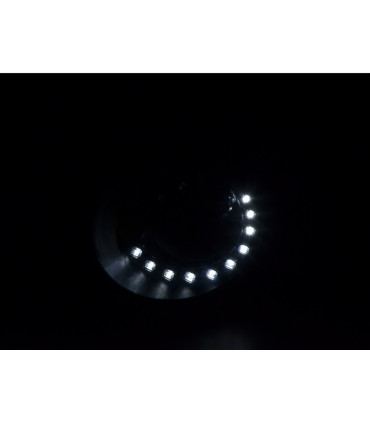 Phares - Kit phares Daylight LED look TFL VW New Beetle 2006-2012 noir…