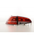 Fanali posteriori - Kit luci posteriori a LED VW Golf 7 dal 2012 rosso / trasparente…