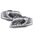 Phares - Phare Daylight LED feux de jour Audi A3 type 8P 03-08 chrome…