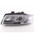 Fari - Fari diurni Audi A4 tipo 8E 01-04 cromati...