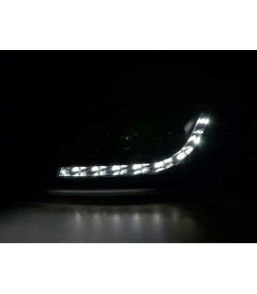 Fari - Luce diurna Luci diurne a LED Luci di marcia diurna Audi A3 tipo 8P 03-08 Nero...