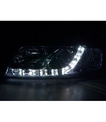 Phares - Phares Daylight Audi A4 type 8E 01-04 chrome…