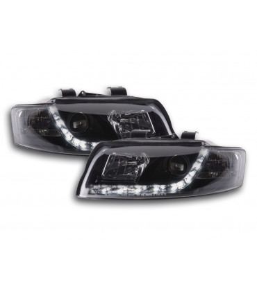 Fari - Luce diurna Faro a LED Luci di marcia diurna Audi A4 Tipo 8E 01-04 Nero...