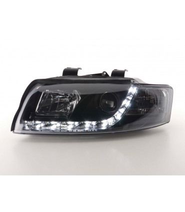 Fari - Luce diurna Faro a LED Luci di marcia diurna Audi A4 Tipo 8E 01-04 Nero...