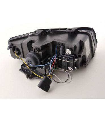 Fari - Luce diurna Faro a LED Luci di marcia diurna Audi A4 Tipo 8E 01-04 Nero...