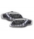 Fari - Luce diurna LED DRL look faro Audi A4 tipo 8E 05-07...
