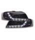 Fari - Luce diurna LED DRL look fari Audi A6 tipo 4B 01-04 nero...