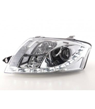 Fari - Luce diurna Faro a LED Luce di marcia diurna Audi TT tipo 8N 98-06 cromato...