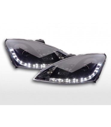 Fari - Daylight LED faro DRL look Ford Focus 3/4/5 porte. 98-01 nero…