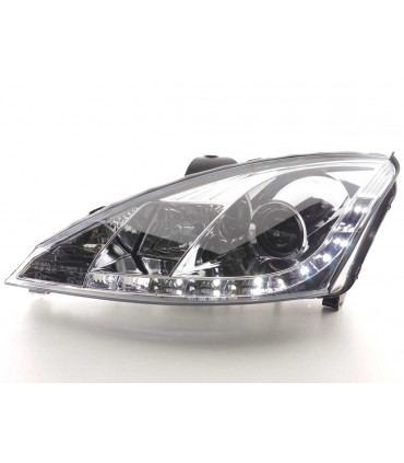 Fari - Daylight LED faro DRL look Ford Focus 3/4/5 porte. 98-01 cromato…