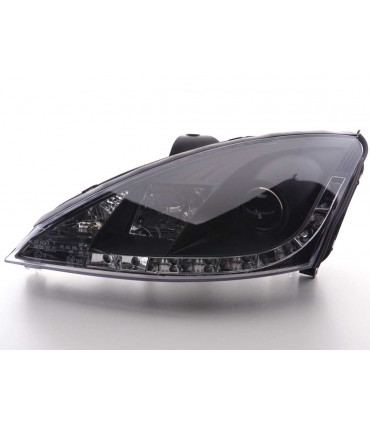 Fari - Daylight LED faro DRL look Ford Focus 3/4/5 porte. 98-01 nero…