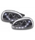 Fari - Luce diurna LED DRL look fari Opel Corsa B 94-00 cromati...
