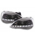 Phares - Phare Daylight LED DRL look Opel Corsa C 01-06 noir…