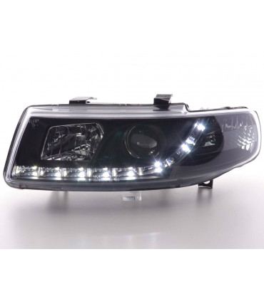 Fari - Daylight LED faro DRL look Seat Leon tipo 1M 99-05 nero…