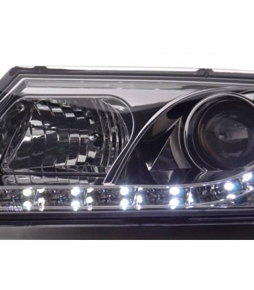 Phares - Phare Daylight LED DRL look Skoda Octavia type 1Z 04-08 chrome…