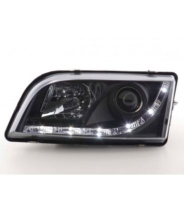 Phares - Phare Daylight LED DRL look Volvo S40 / V40 type V 96-04 noir…