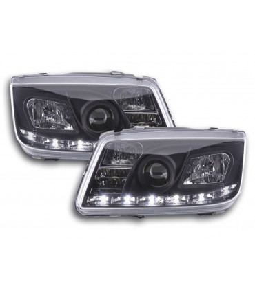 Phares - Phare Daylight LED DRL look VW Bora type 1J 99-04 noir…