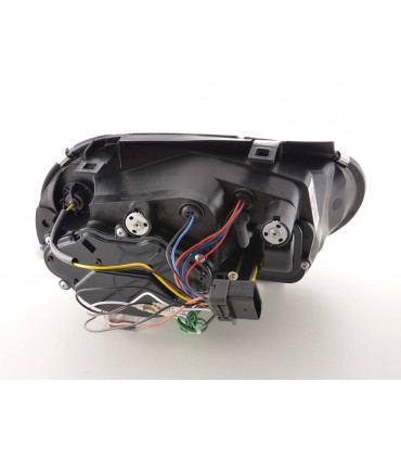 Fari - Luce diurna LED DRL look VW Golf 4 tipo 1J 98-03 cromato...