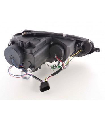 Fari - Luce diurna LED DRL faro VW Golf 5 tipo 1K 03-08 nero...