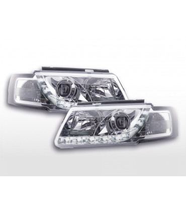 Fari - Luce diurna a LED Luce diurna Luci diurne VW Passat Tipo 3B 97-00 Cromo...