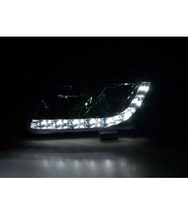 Fari - Luce diurna a LED Luce diurna Luci diurne VW Passat Tipo 3B 97-00 Cromo...