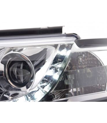 Fari - Luce diurna a LED Luce diurna Luci diurne VW Passat Tipo 3B 97-00 Cromo...
