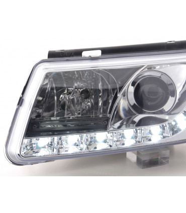 Fari - Luce diurna a LED Luce diurna Luci diurne VW Passat Tipo 3B 97-00 Cromo...