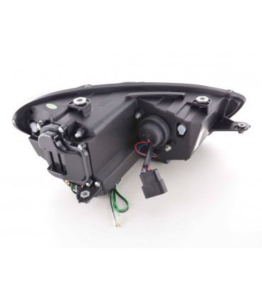 Fari - Faro a LED DRL look VW Scirocco 3 Tipo 13 08-14 cromato...