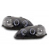 Fari - Set fari Honda Civic Coupé / Civic 4 porte. 99-00 nero…