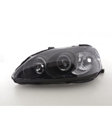Fari - Set fari Honda Civic Coupé / Civic 4 porte. 99-00 nero…