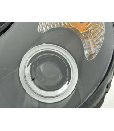 Fari - Set di fari anteriori Mercedes Classe C tipo W203 00-07 nero…