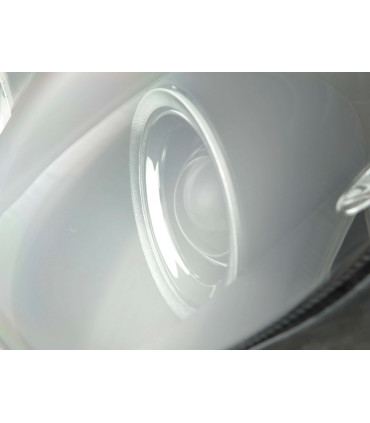 Fari - Set di fari anteriori Mercedes Classe C tipo W203 00-07 nero…